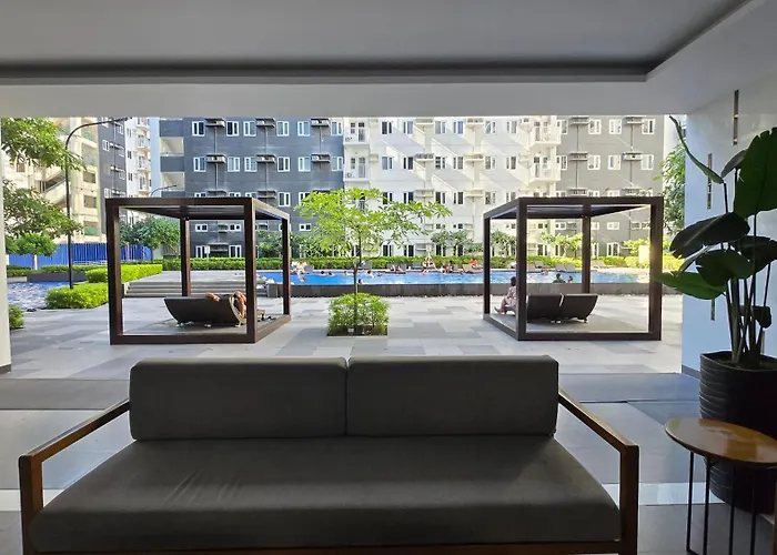 Apartamento Urban Oasis 2br With Multiple Pools At Smdc Charm Residences